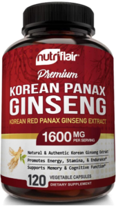 Korean Panax Ginseng by NutriFlair